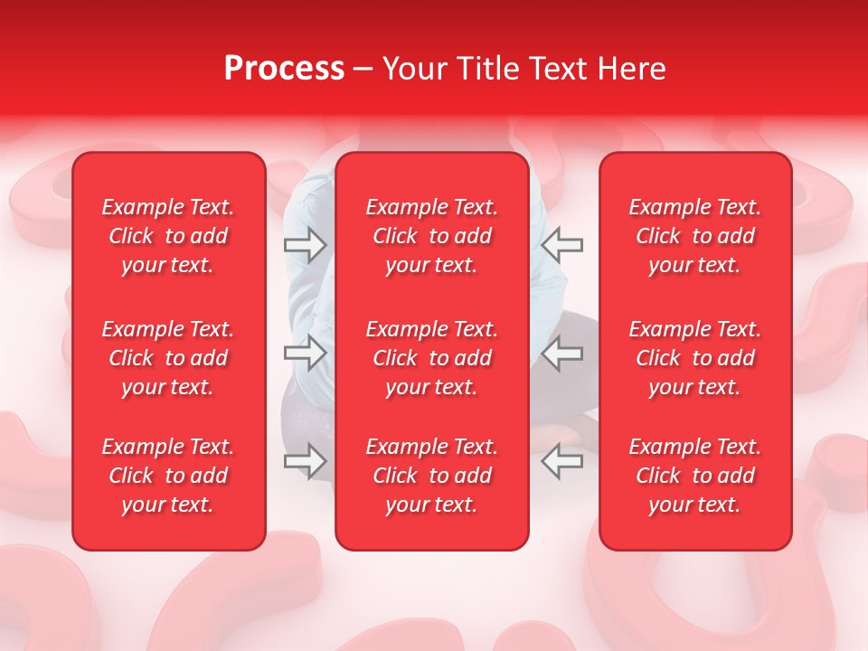 Depression Assistance Person PowerPoint Template