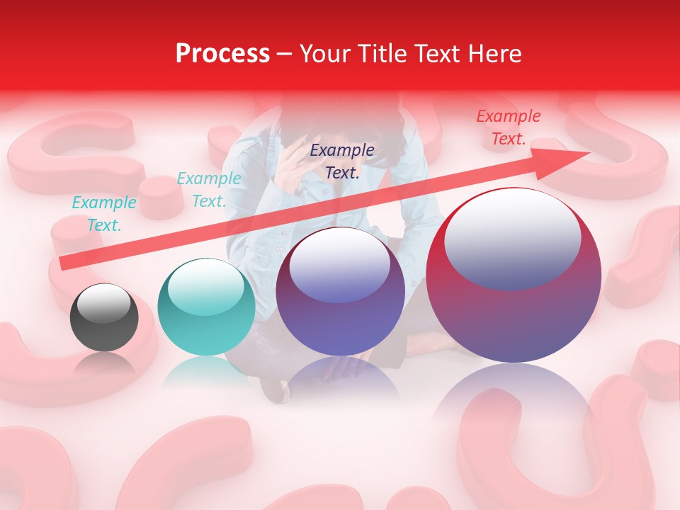 Depression Assistance Person PowerPoint Template