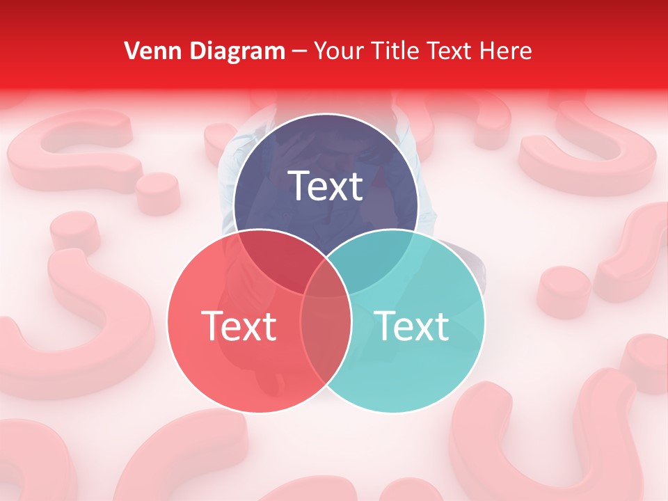 Depression Assistance Person PowerPoint Template