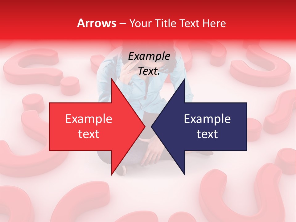 Depression Assistance Person PowerPoint Template