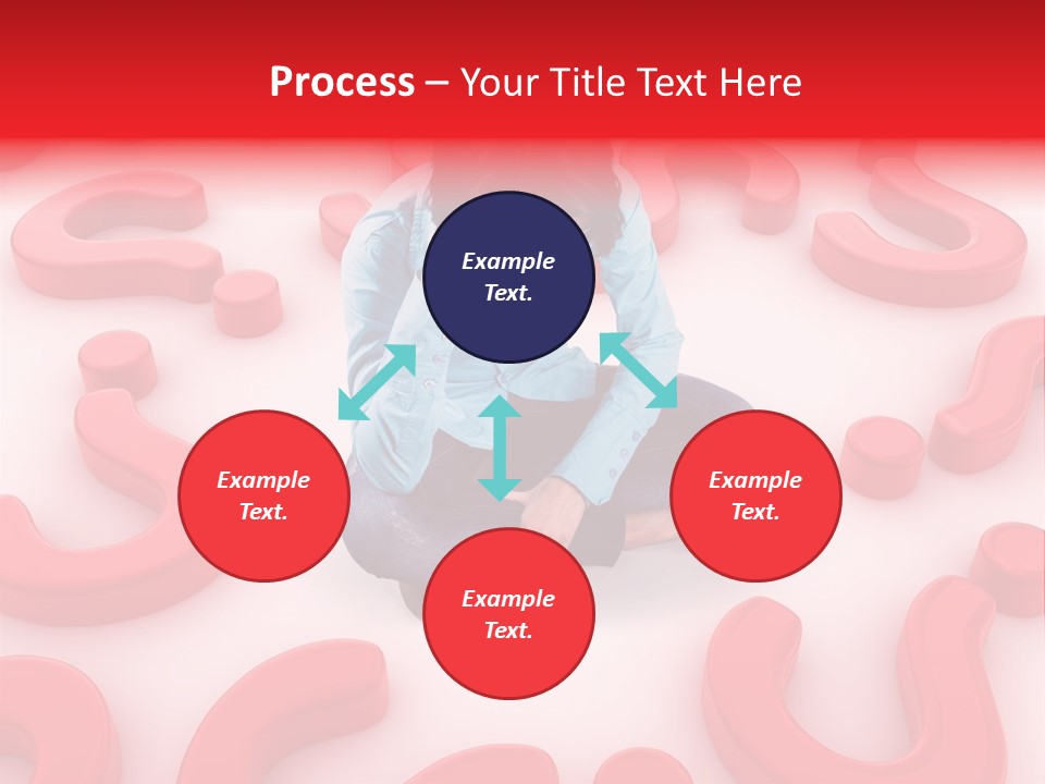 Depression Assistance Person PowerPoint Template