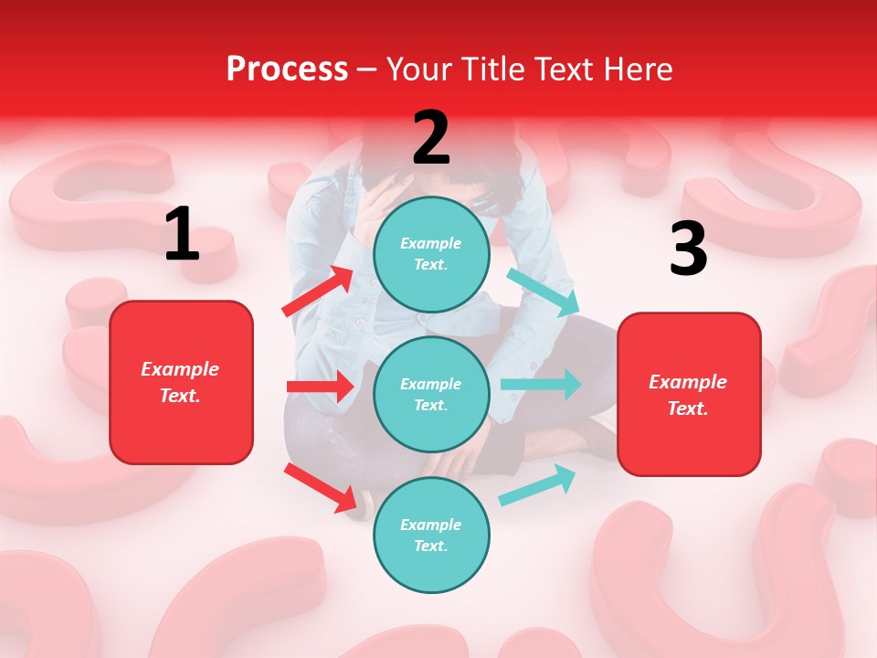 Depression Assistance Person PowerPoint Template