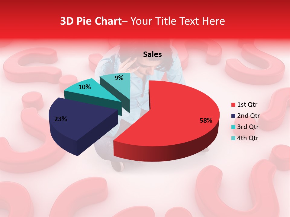 Depression Assistance Person PowerPoint Template