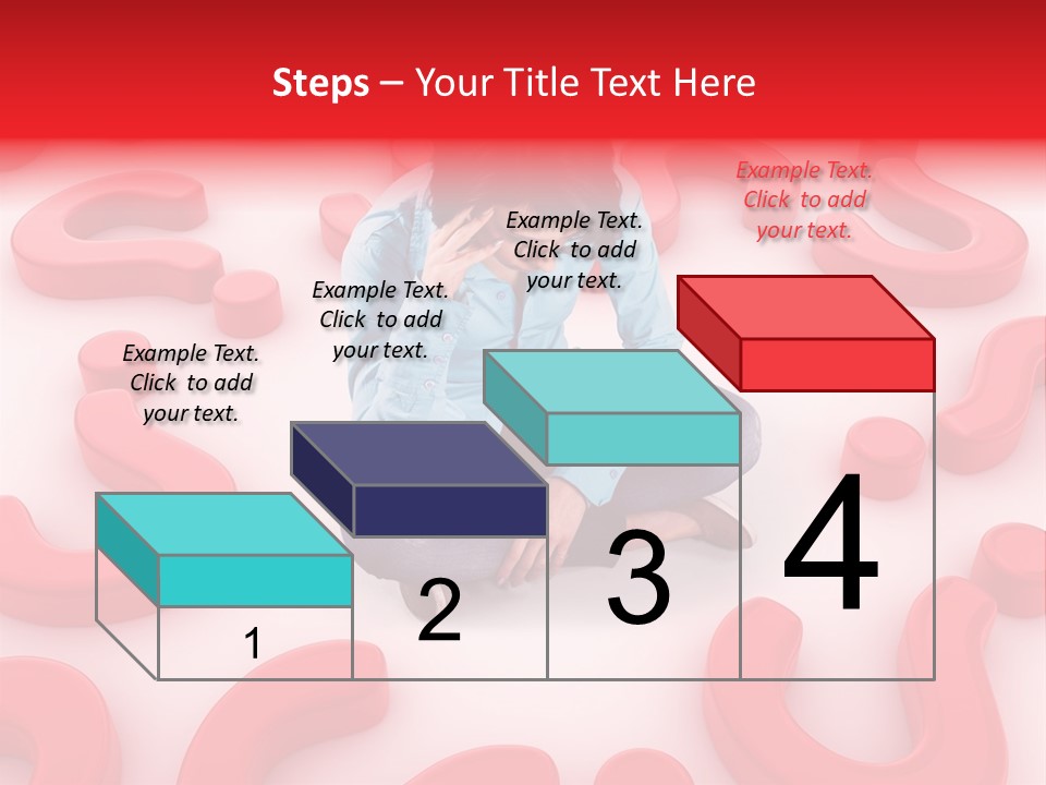 Depression Assistance Person PowerPoint Template