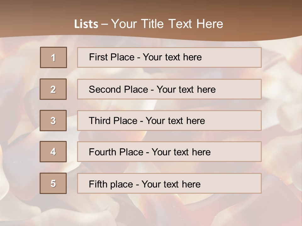 Stack Wall Shape PowerPoint Template