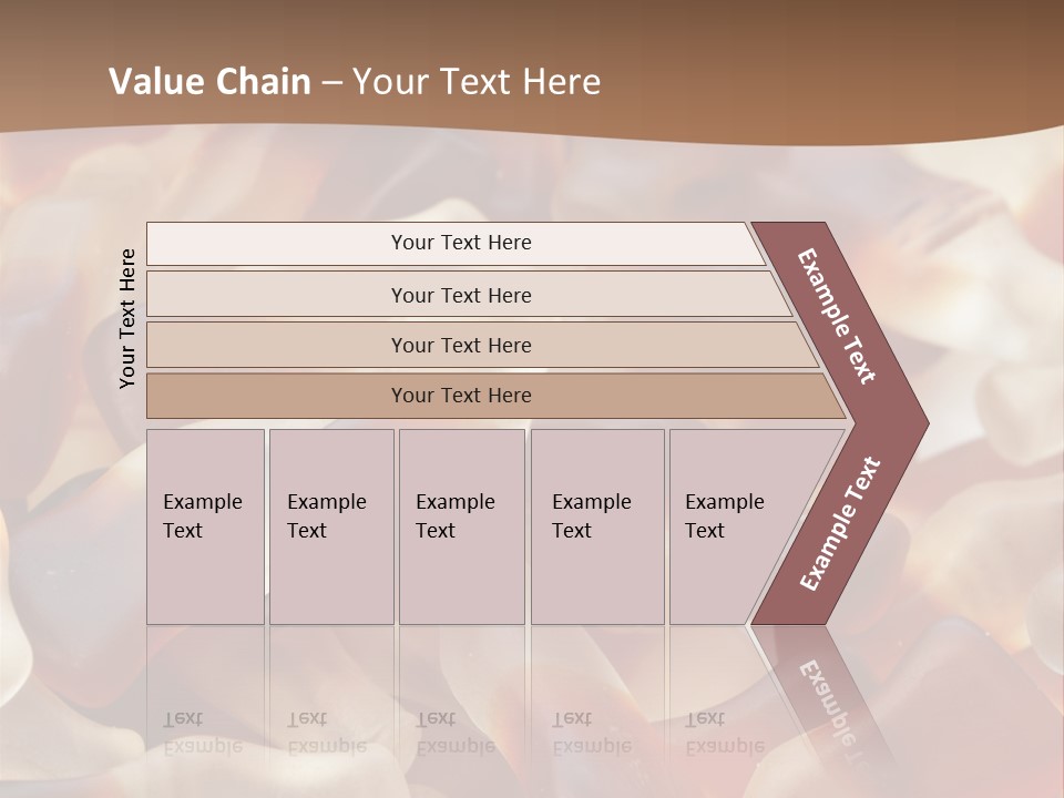 Stack Wall Shape PowerPoint Template