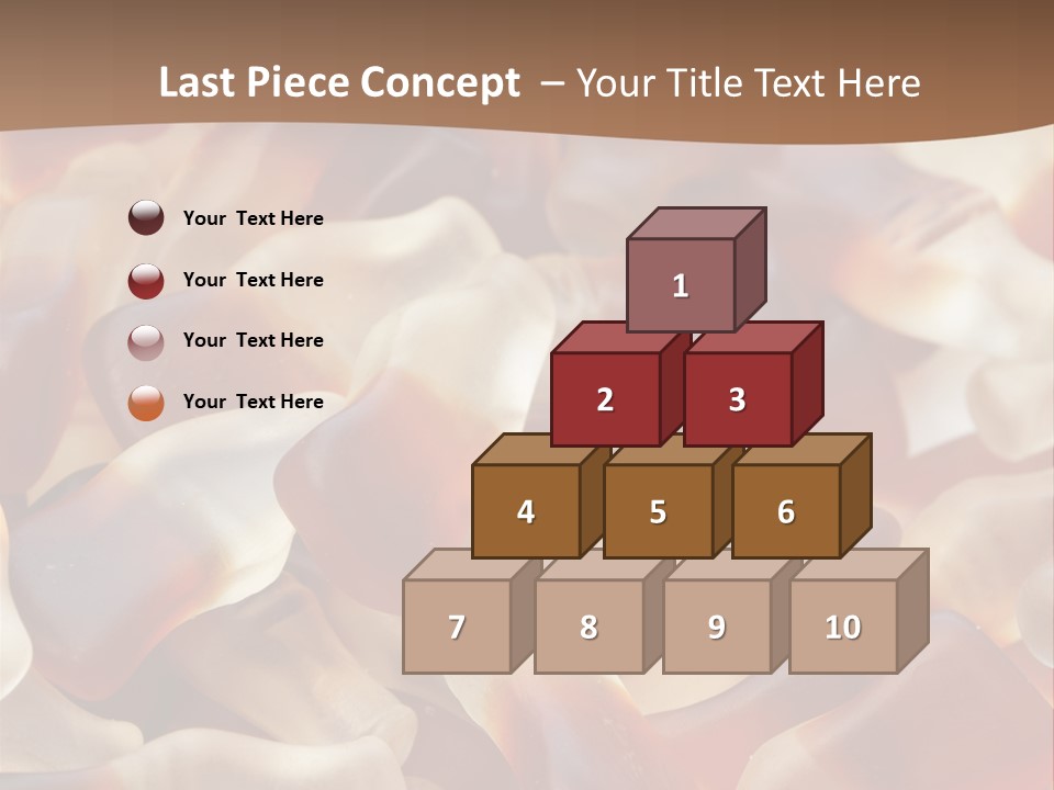 Stack Wall Shape PowerPoint Template