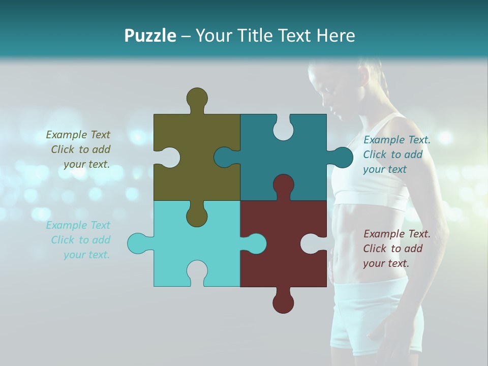 Arm Sport Diet PowerPoint Template