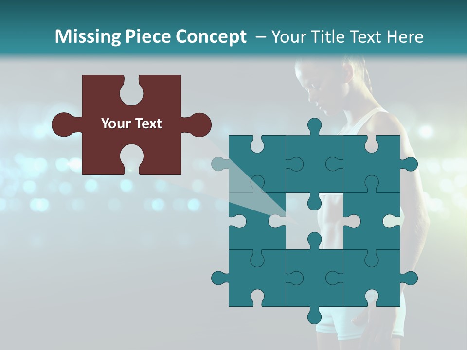 Arm Sport Diet PowerPoint Template