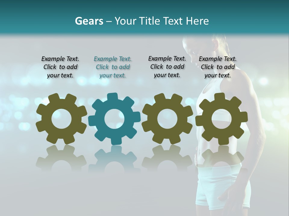 Arm Sport Diet PowerPoint Template