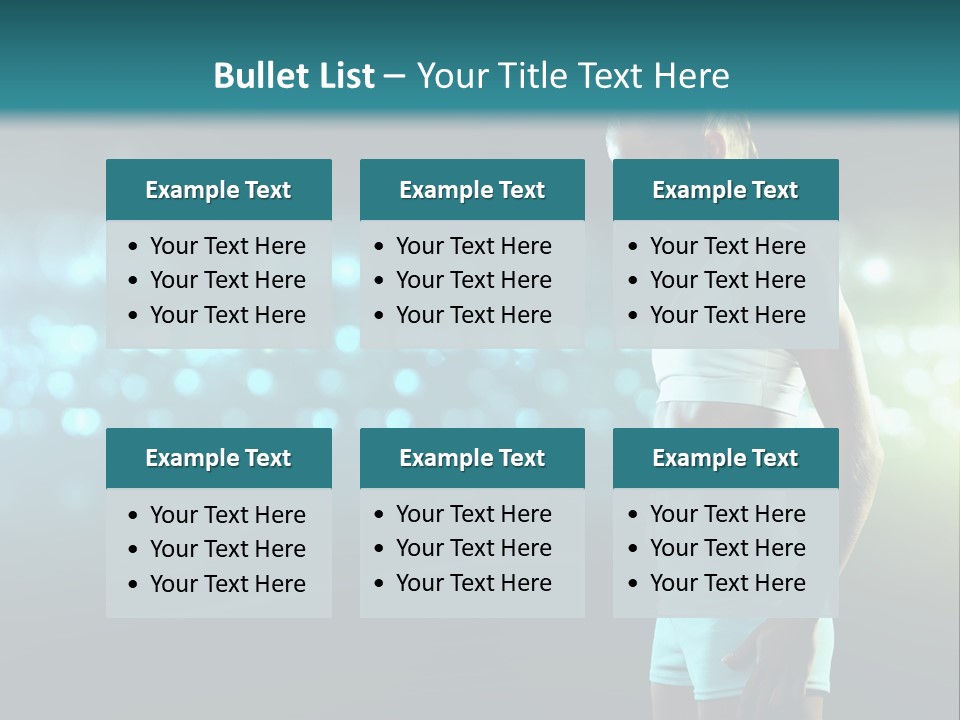 Arm Sport Diet PowerPoint Template