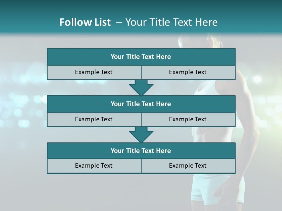 Arm Sport Diet PowerPoint Template
