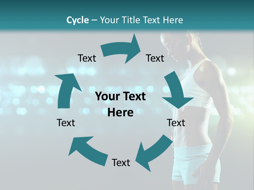 Arm Sport Diet PowerPoint Template