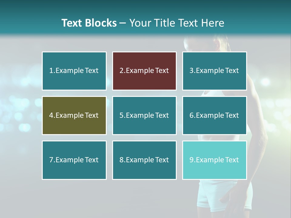 Arm Sport Diet PowerPoint Template