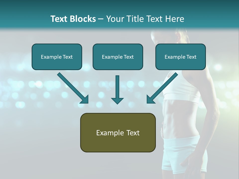 Arm Sport Diet PowerPoint Template