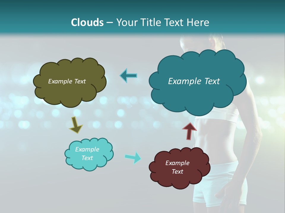 Arm Sport Diet PowerPoint Template