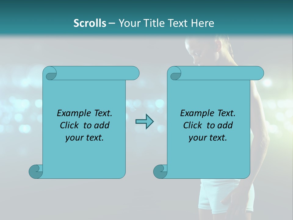 Arm Sport Diet PowerPoint Template