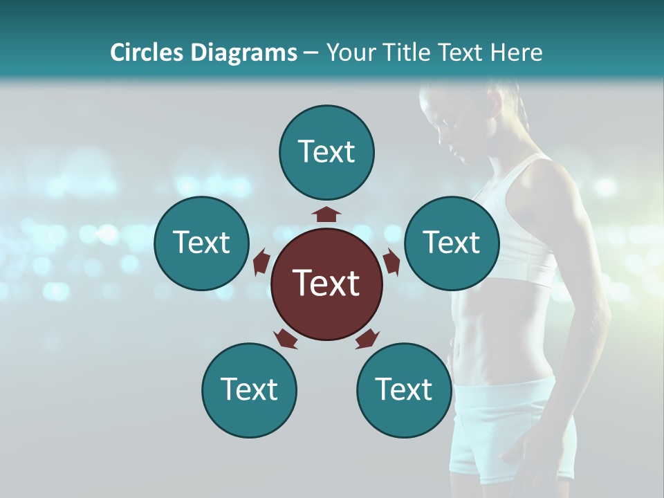 Arm Sport Diet PowerPoint Template