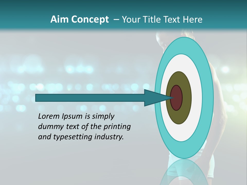 Arm Sport Diet PowerPoint Template