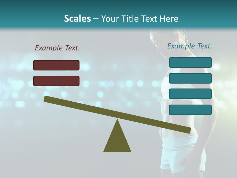 Arm Sport Diet PowerPoint Template