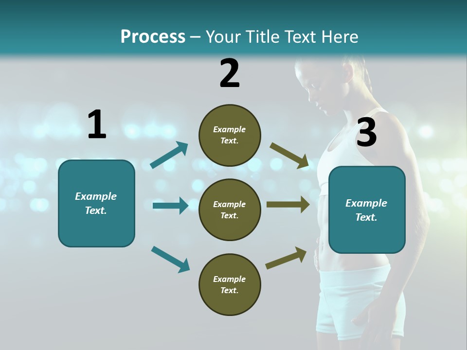 Arm Sport Diet PowerPoint Template