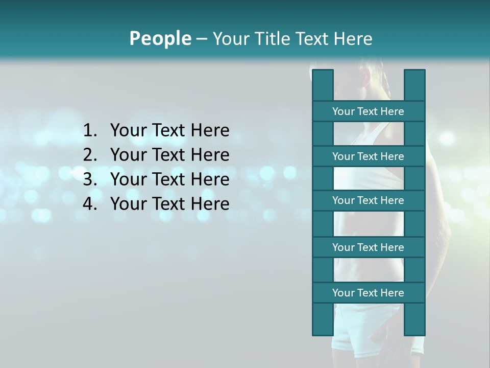 Arm Sport Diet PowerPoint Template