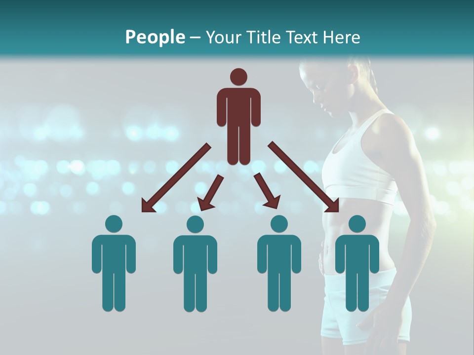 Arm Sport Diet PowerPoint Template