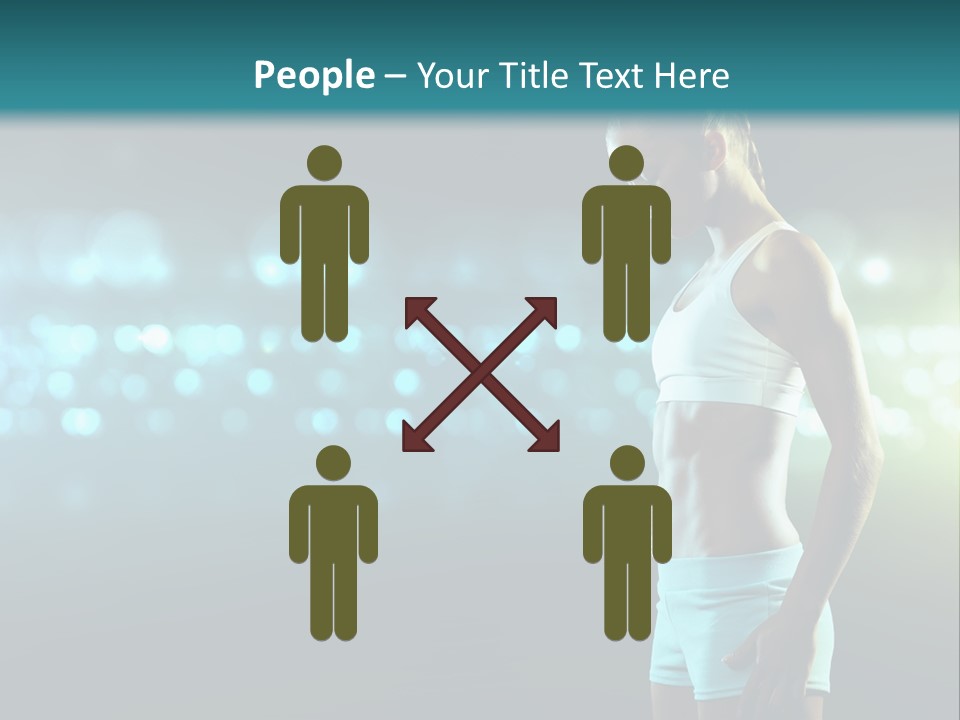 Arm Sport Diet PowerPoint Template