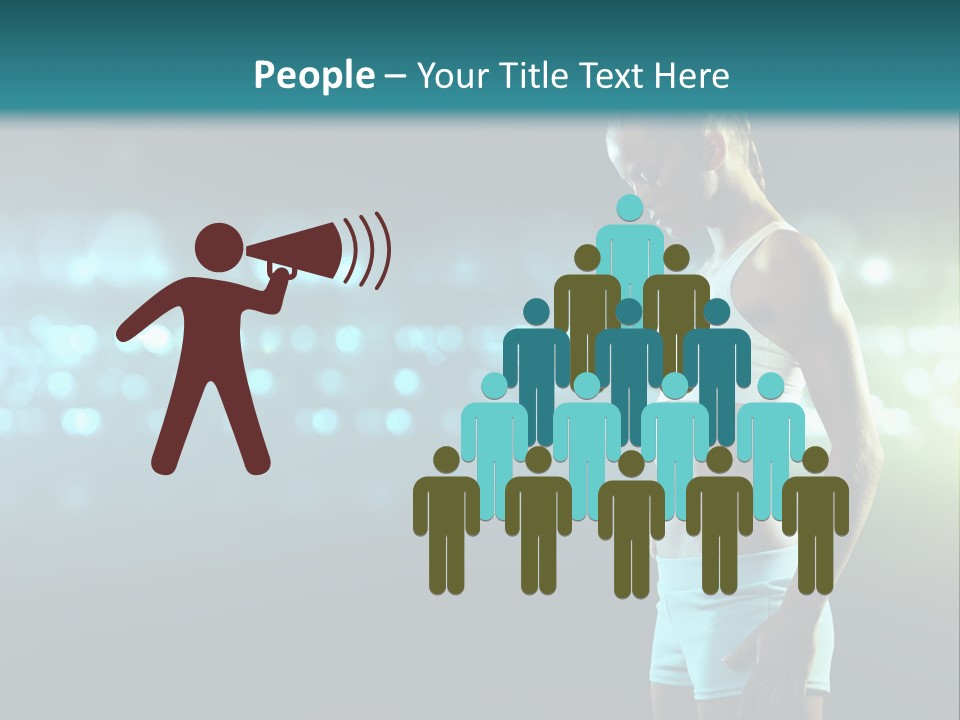 Arm Sport Diet PowerPoint Template