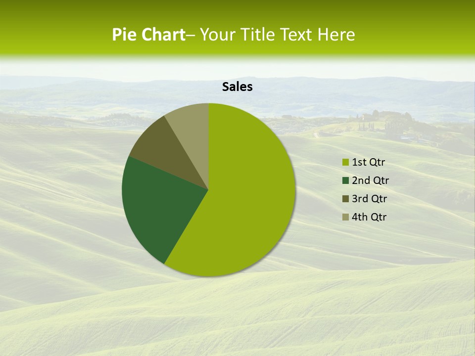 Shadow Tuscan Holidays PowerPoint Template