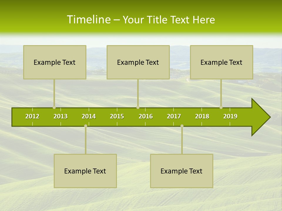 Shadow Tuscan Holidays PowerPoint Template