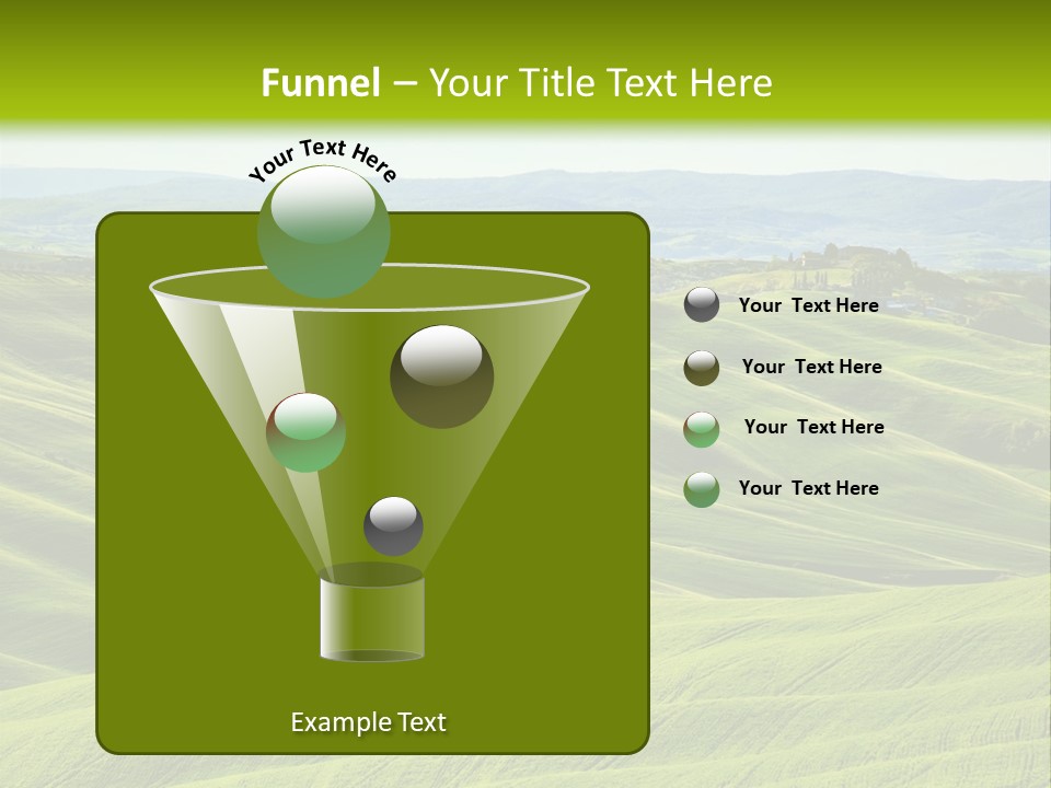 Shadow Tuscan Holidays PowerPoint Template