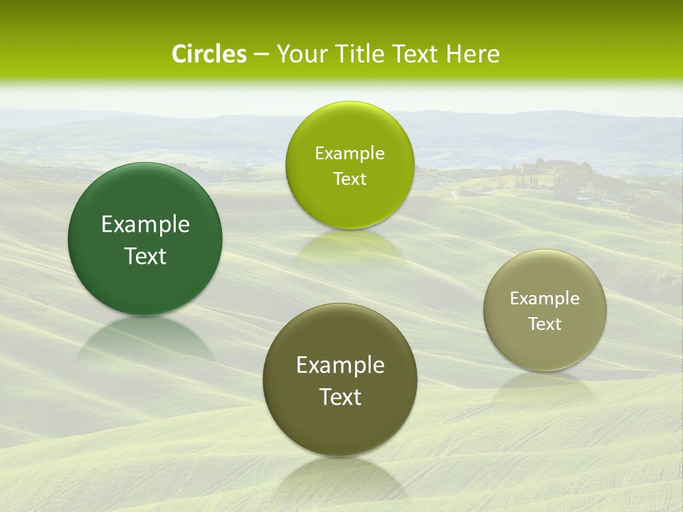 Shadow Tuscan Holidays PowerPoint Template