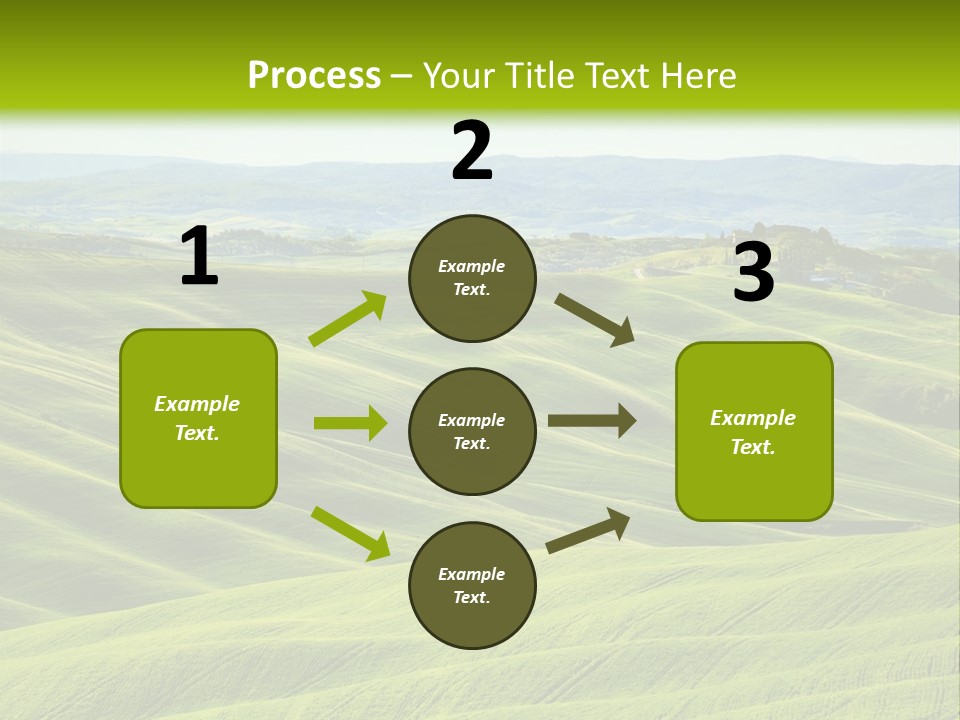 Shadow Tuscan Holidays PowerPoint Template