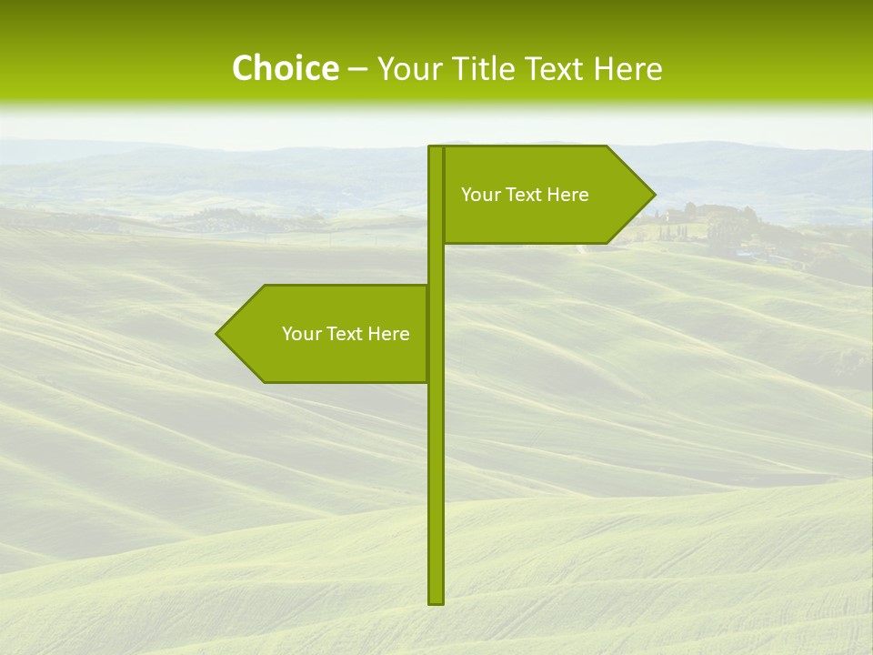 Shadow Tuscan Holidays PowerPoint Template