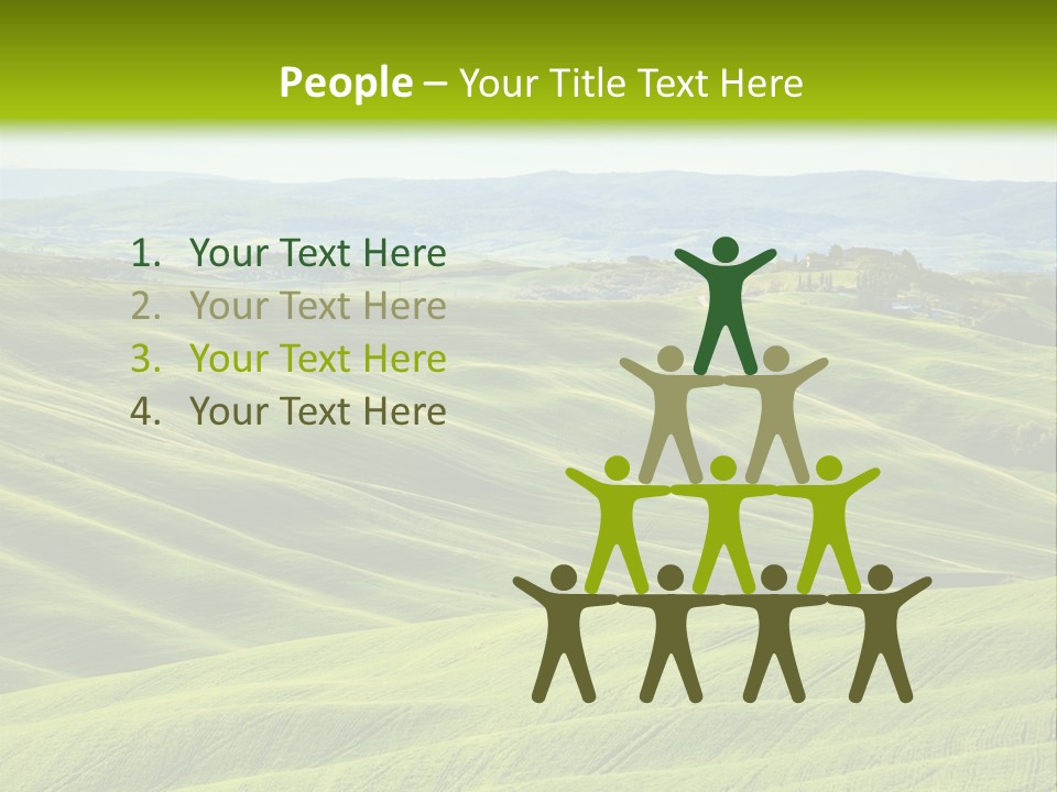 Shadow Tuscan Holidays PowerPoint Template