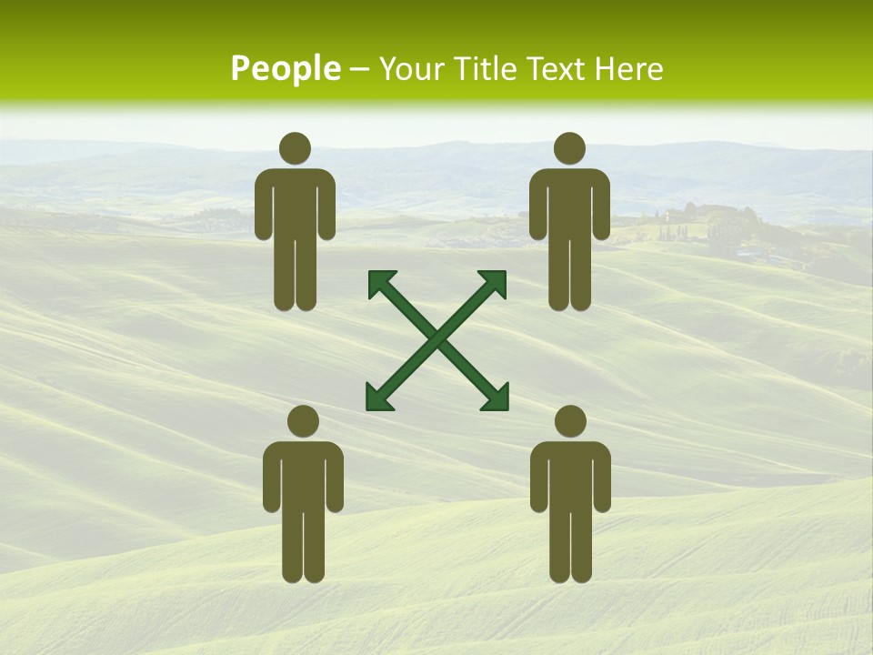 Shadow Tuscan Holidays PowerPoint Template