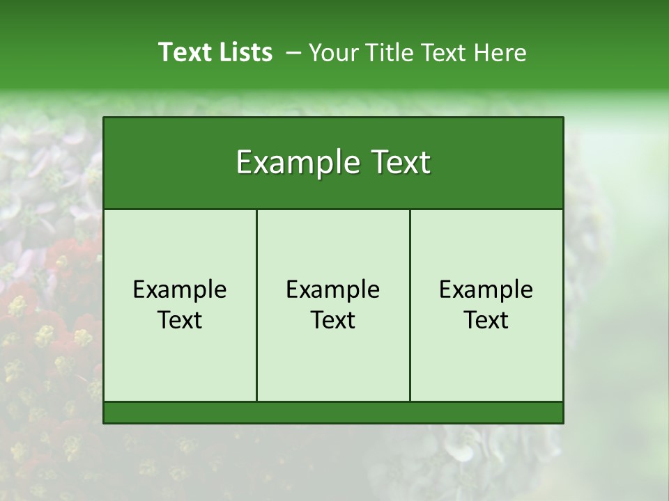 Wild Flowers Pink Yarrow Colorful Flowers PowerPoint Template