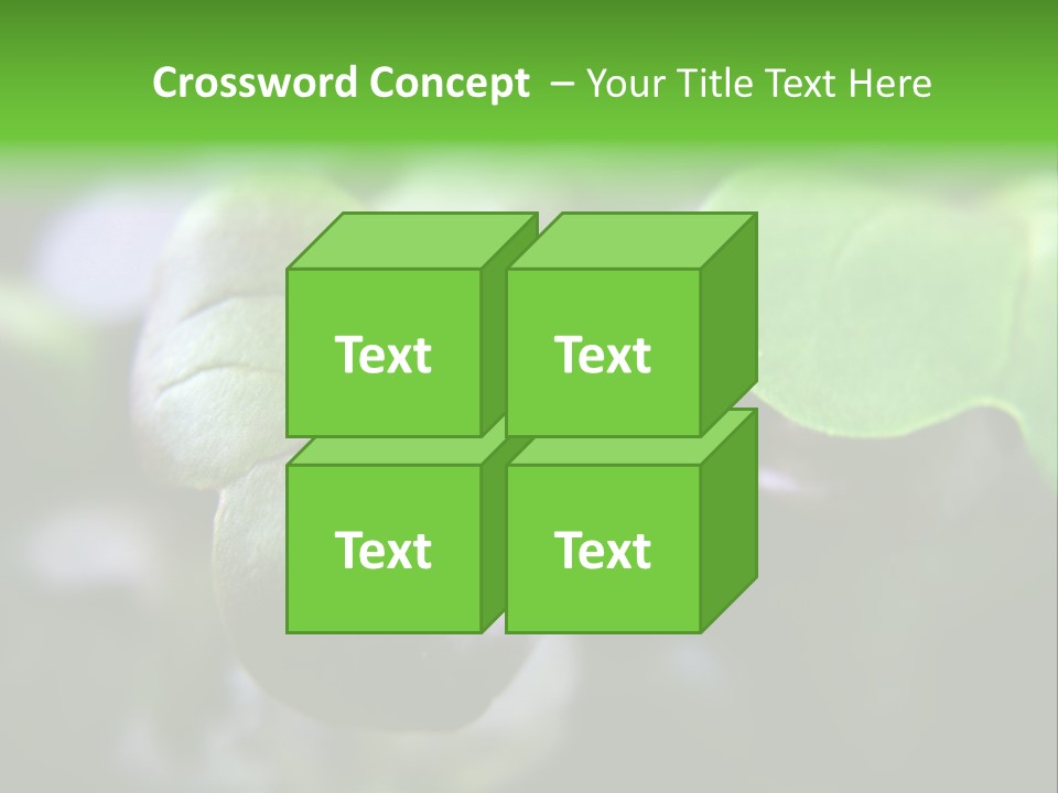 Macro Shot Of Micro Greens Micronutrients Micro Greens PowerPoint Template