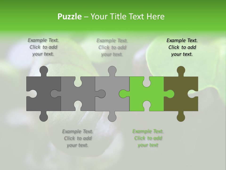 Macro Shot Of Micro Greens Micronutrients Micro Greens PowerPoint Template