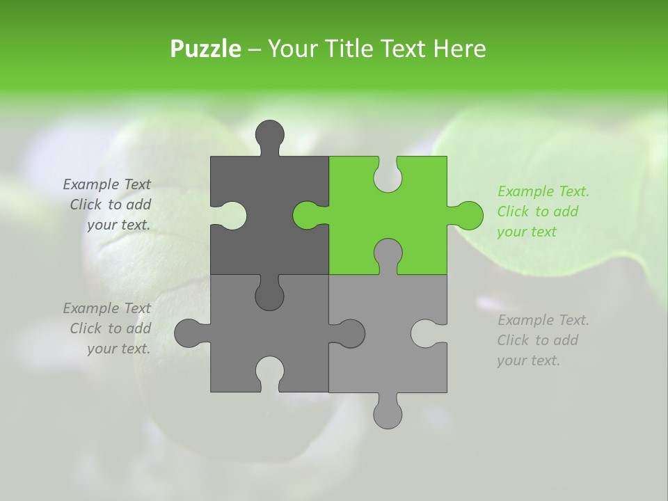 Macro Shot Of Micro Greens Micronutrients Micro Greens PowerPoint Template