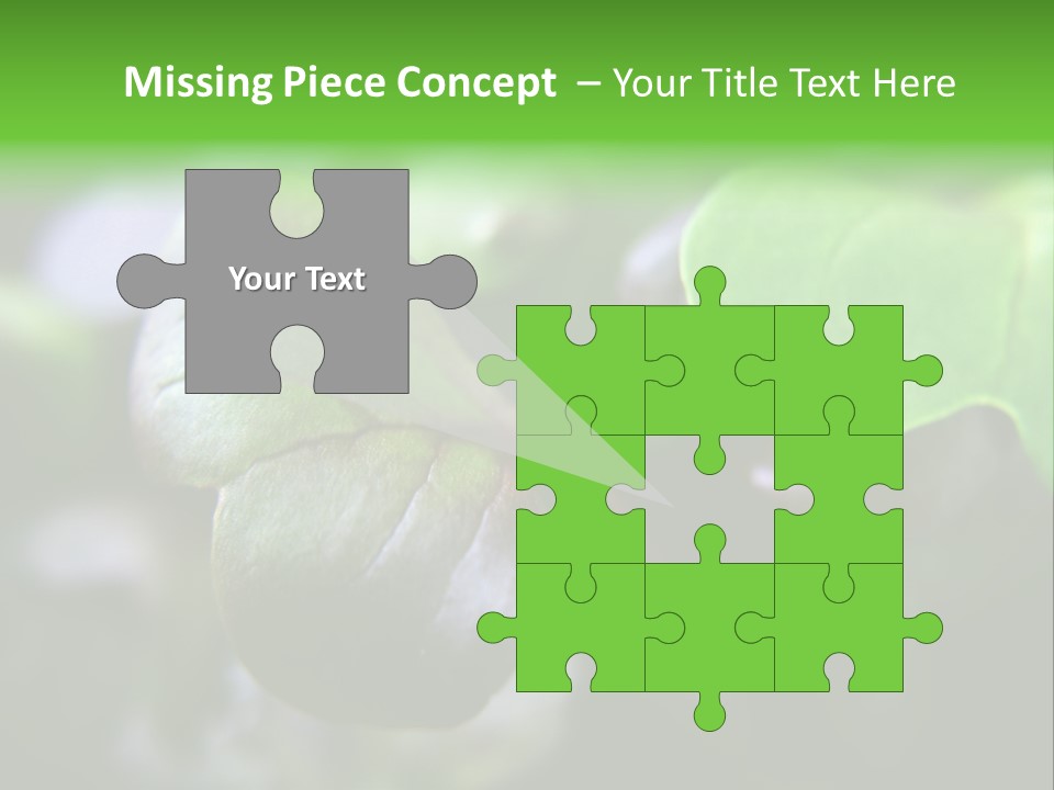 Macro Shot Of Micro Greens Micronutrients Micro Greens PowerPoint Template