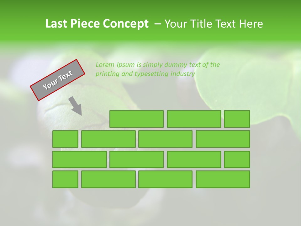 Macro Shot Of Micro Greens Micronutrients Micro Greens PowerPoint Template