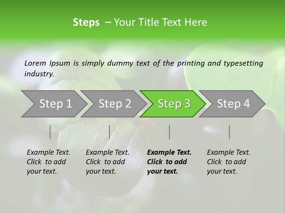Macro Shot Of Micro Greens Micronutrients Micro Greens PowerPoint Template