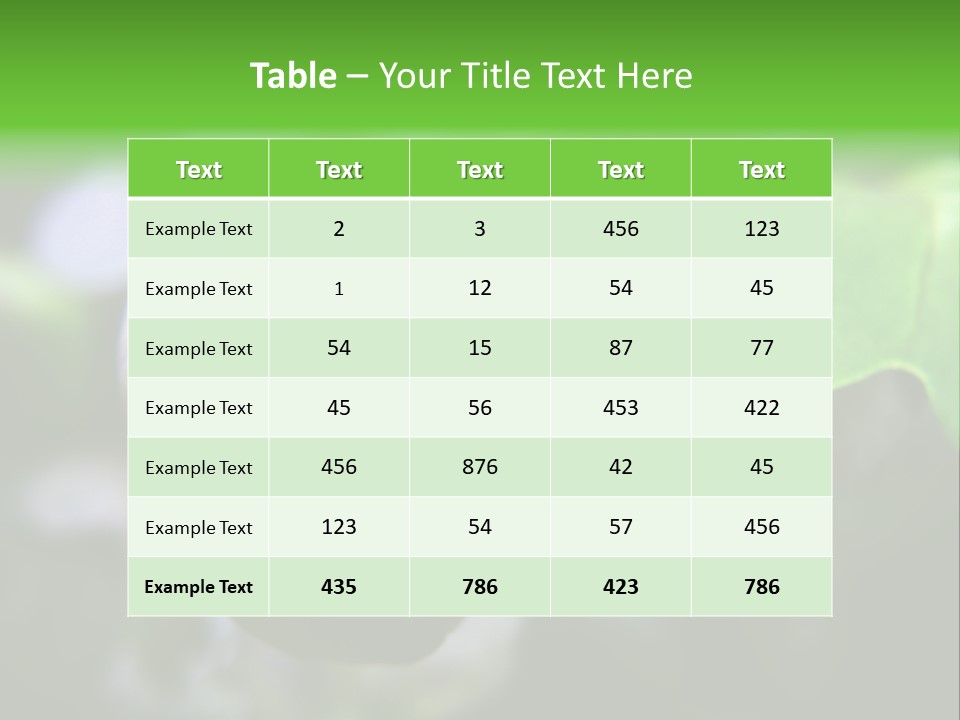 Macro Shot Of Micro Greens Micronutrients Micro Greens PowerPoint Template