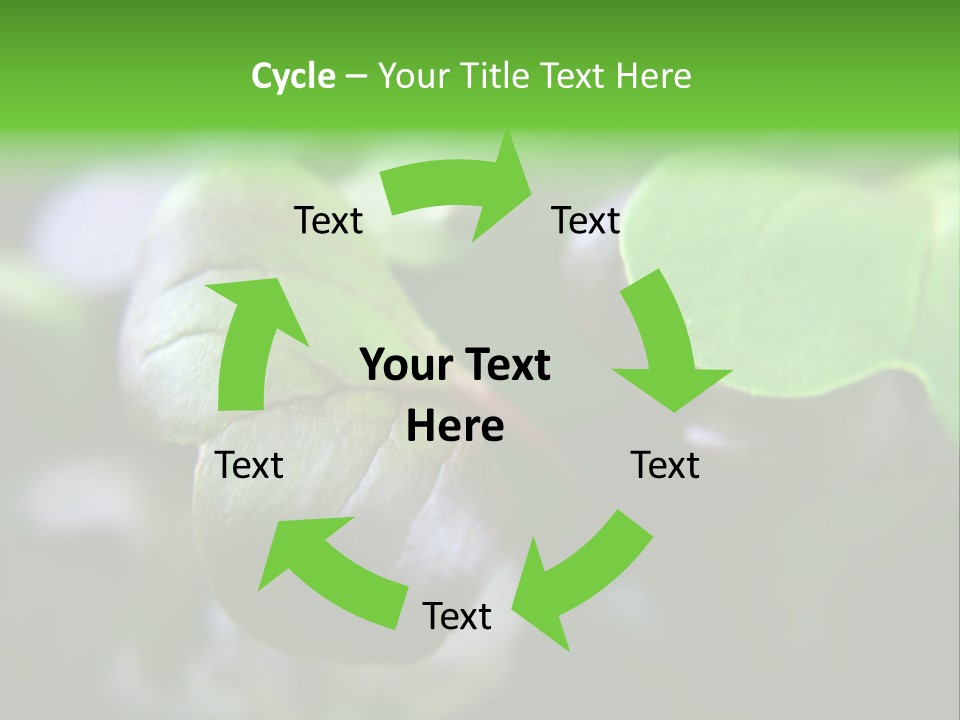 Macro Shot Of Micro Greens Micronutrients Micro Greens PowerPoint Template