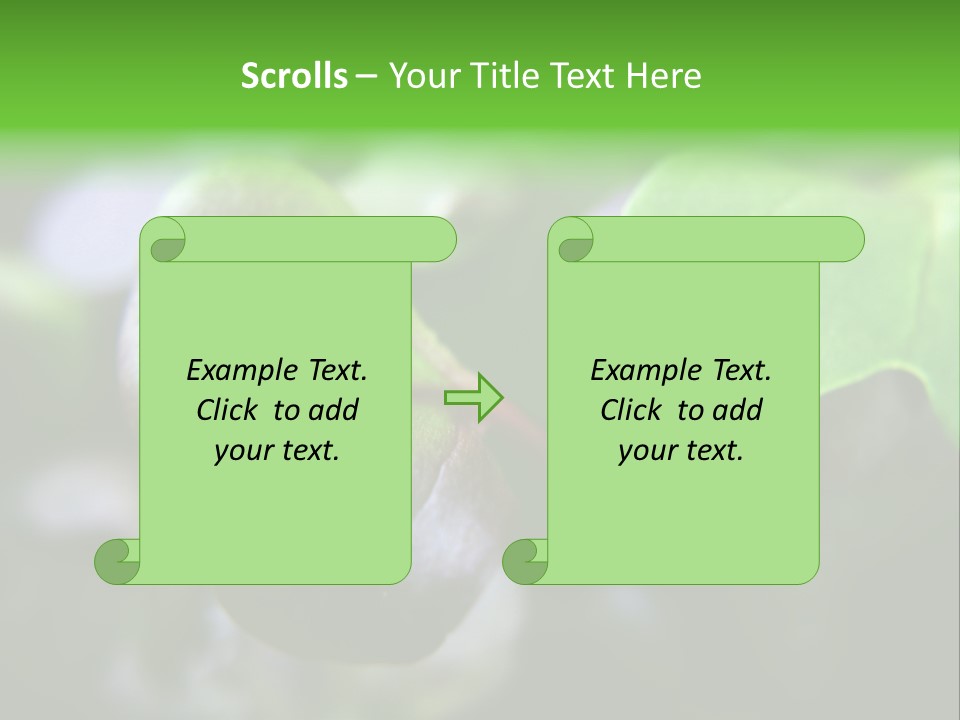 Macro Shot Of Micro Greens Micronutrients Micro Greens PowerPoint Template