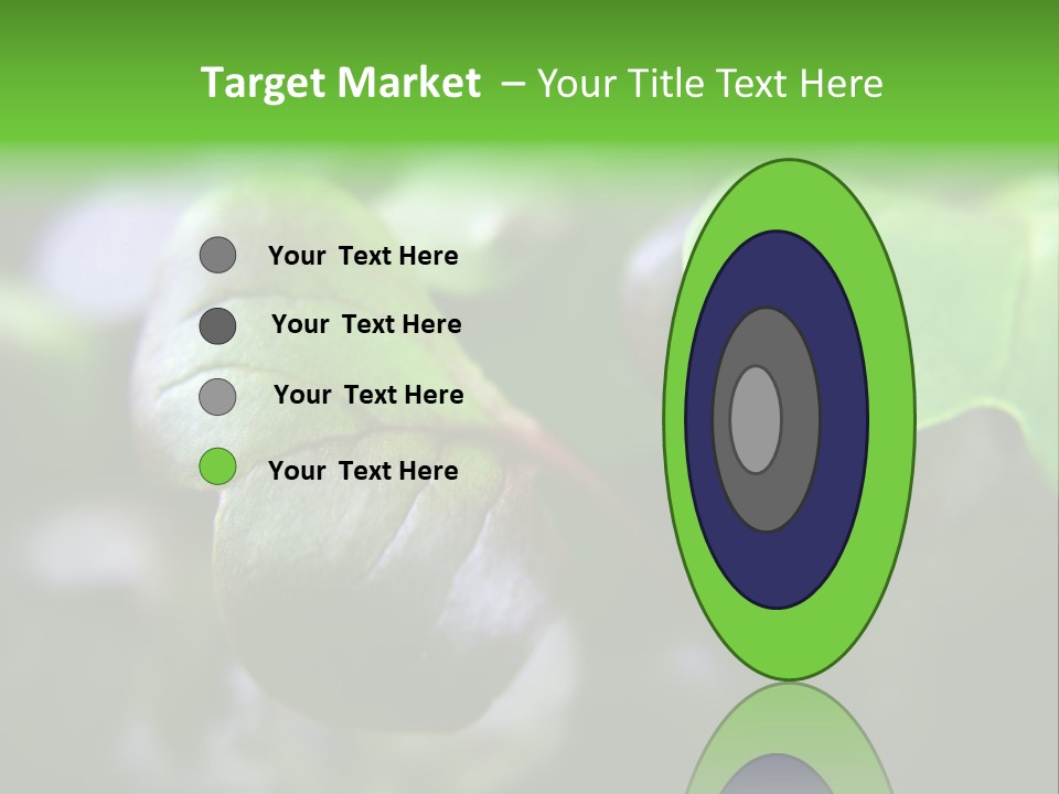 Macro Shot Of Micro Greens Micronutrients Micro Greens PowerPoint Template