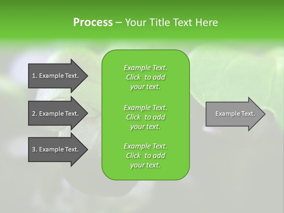 Macro Shot Of Micro Greens Micronutrients Micro Greens PowerPoint Template