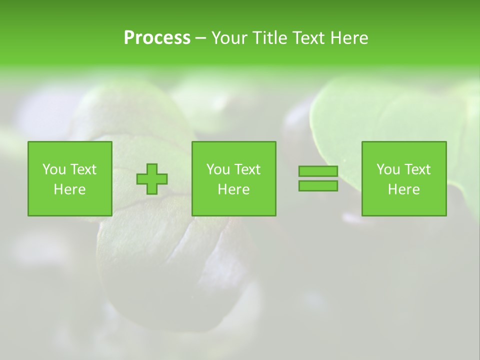 Macro Shot Of Micro Greens Micronutrients Micro Greens PowerPoint Template